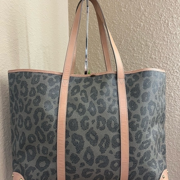 MULBERRY LEOPARD SCOTCHGRAIN TOTE - Picture 2 of 16